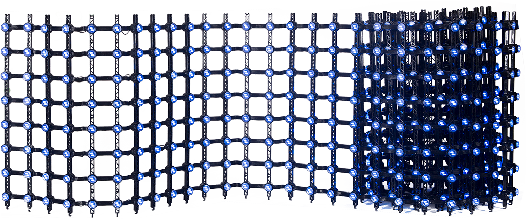 LED Mesh Screen