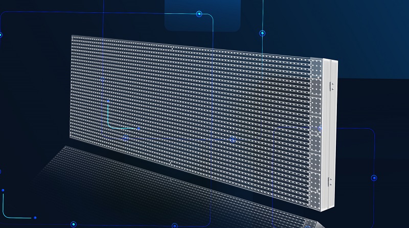 Zhongrun led transparent adhesive screen in 2020ISLE