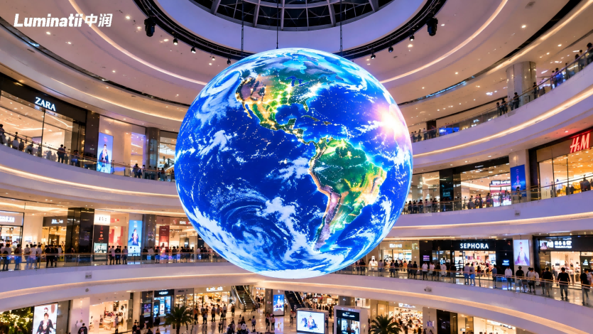 LED sphere screen